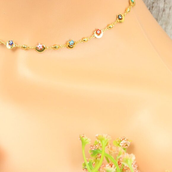 "Minimalist Necklace Chain, Elegant Jewelry for Women & Girls | MLCRC1726 - Picture 8 of 10